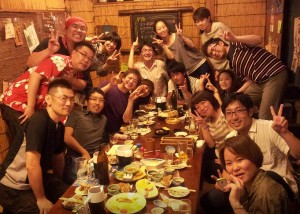 高子由佳, 川井夏香, 柳瀬なつみ, 小山弦太郎, 山浦雅也, 蓼沼雅紀, 大村市幸屋居酒屋