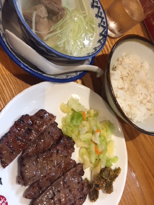 20180819宮城県仙台市の牛タン定食